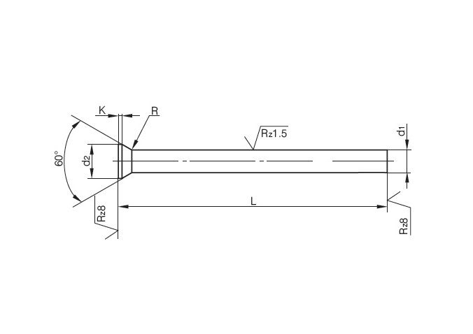 Punzoni di precisione - Round precision piercing punches