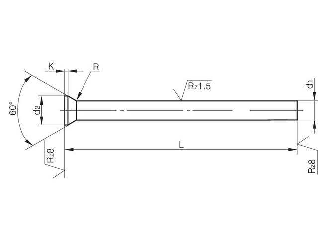 Punzoni di precisione - Round precision piercing punches