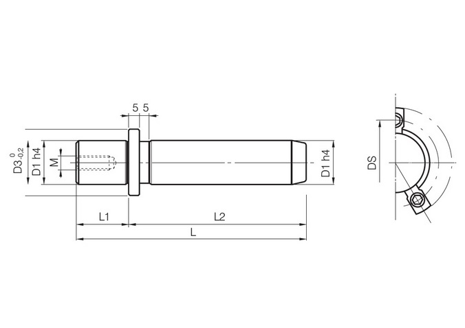 Colonne estraibili - Removable precision guide pillars