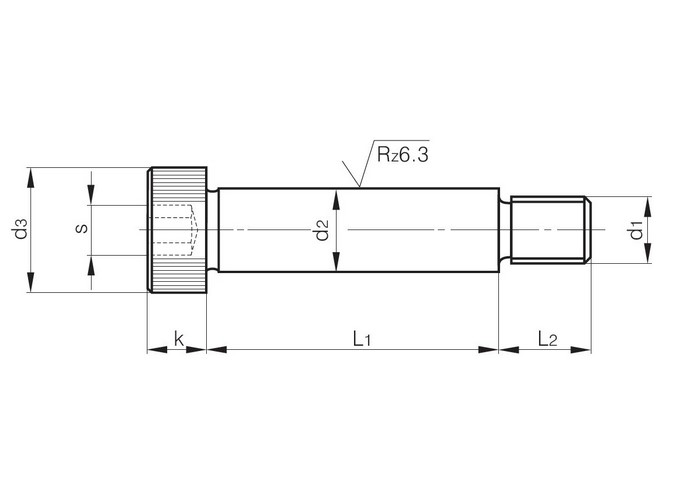 Viti a testa cilindrica - Shoulder screws