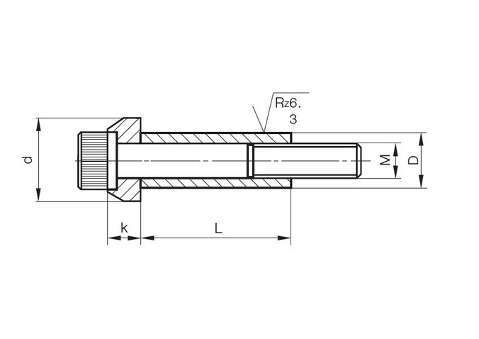 Viti a colletto con distanziale rettificato - Shoulder screws with ground spacer