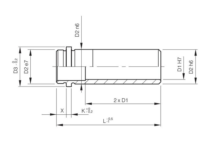 Bussole di guida - Shouldered bushes